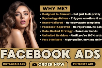 design creative facebook and instagram ad images