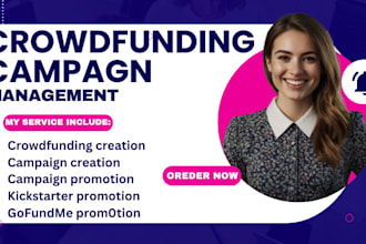 do crowdfunding promotion gofundme kickstarter indiegogo campaign fundraising