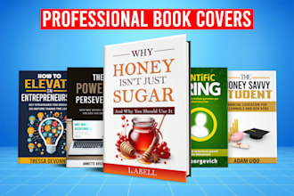 do non fiction book cover design, amazon or kindle book design