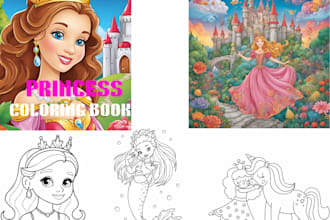 create custom KDP coloring books ready for amazon publishing