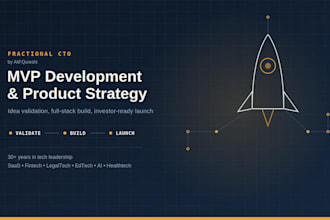 be your fractional cto and build your startup mvp