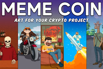 draw funny memes on demand for your website, project, or social media