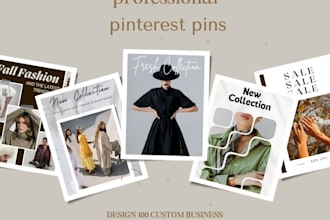 design professional, click worthy pinterest pins to boost your traffic