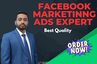 do facebook ads expert and good marketing