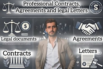draft contracts, agreements, and legal letters professionally