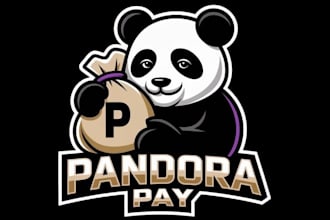 design a professional panda logo