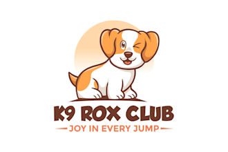 make creative animal pet dog logo design for your dream