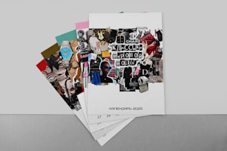 make you a calendar design of any complexity