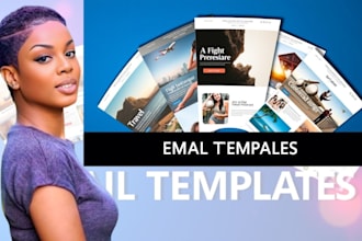 design a responsive newsletter email campaign  beehiiv landing page templates