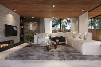 refurbish venice beach house,classic interior,bohemain courtyard,d5 8k render