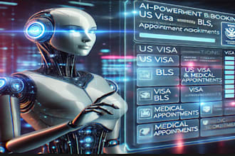 do visa booking bots, US visa bot, bls ,medical appointment booking bots vfs bot