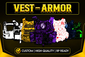 make custom fivem tactical vest gta 5 roleplay