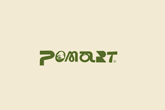 do trendy fruits logo design with brand identity in your range