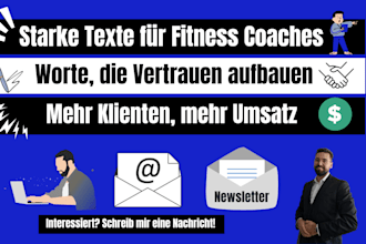 write high converting email copy for fitness coaches