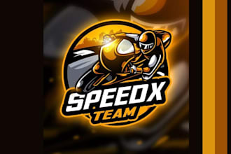 design car wash, racing and auto detailing logo