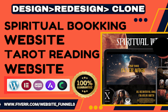 do spiritual booking website spiritual product shopify website candle website
