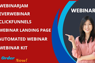 design webinar funnel in webinarjam, webinarkit, webinar jam perfectly