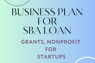 business plan for sba loan, business plan writer for startups grants nonprofit
