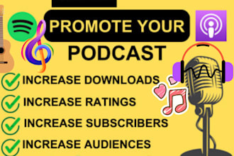 do spotify podcast promotion or apple podcast promotion to gain massive ratings