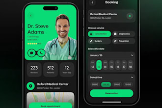 develop doctor appointment booking app for your hospital