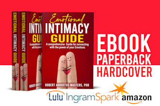 do book cover design, book cover or ebook cover design