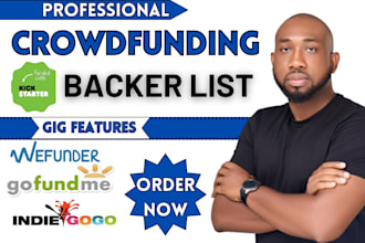 create strategic kickstarter campaign promotion for real backers fundraising