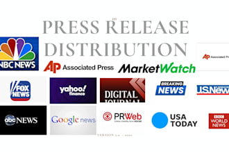 do press release writing an press release writing and press release distribution