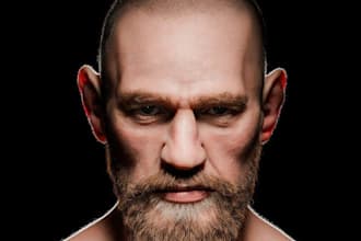 design realistic 3d metahuman, metahuman character, unreal engine character daz