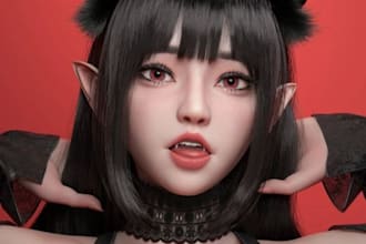 design 3d realistic custom unreal engine metahuman 3d anime character daz 3d