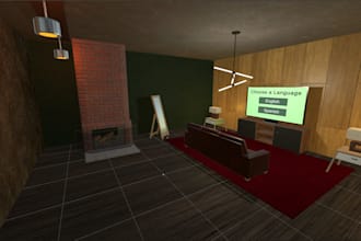 create a virtual reality game or simulation for the meta quest 3