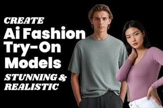 create realistic ai fashion models ai clothings garments try on video on runway