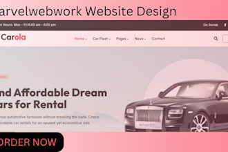 car rental website car rental booking rental website