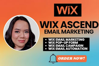 setup wix ascend email marketing automation workflow design wix email campaign