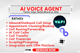 setup vapi ai gohighlevel crm, connect fix make com n8n zapier automation expert