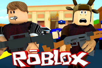 make a complete roblox game, roblox simulator game, roblox tycoon, roblox gfx