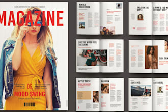 design amazing print ad, magazine ad poster, newspaper, one page ad, flyer post