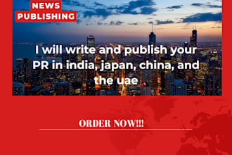 write and publish your PR in india, japan, china, and the uae