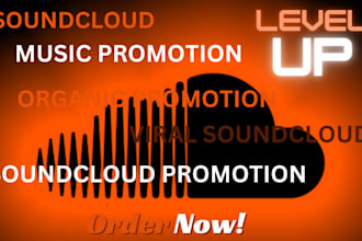 increase your soundcloud streams and followers with expert promotion