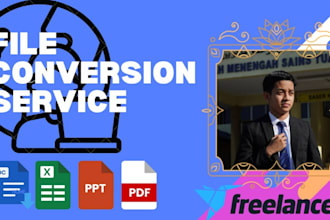 do pdf, image, handwriting convert to word and excel