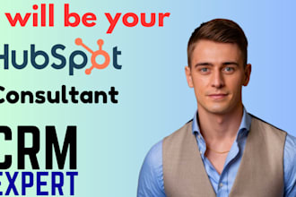 be your crm consultant, monday workflow crm, hubspot