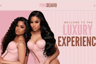 wix hair extension website hair extension shopify store hair dropshipping
