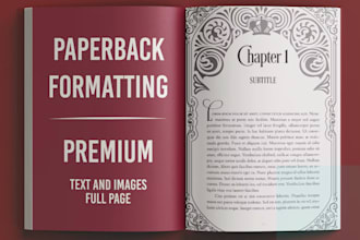 do book typesetting, formatting, and layout book design for print and ebook
