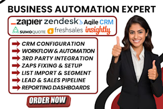 do zapier integration zendesk insightly sumoquote agile crm ontraport freshsales