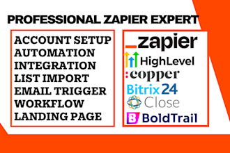 do zapier integration gohighlevel bitrix24 close io copper crm kv core boldtrail