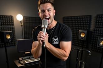 lead male singer, backup vocal for gospel, pop, rnb, soul, blues for any genre