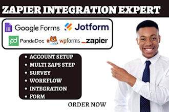 setup zapier typeform google form wpform jotform docusign pandadoc integration