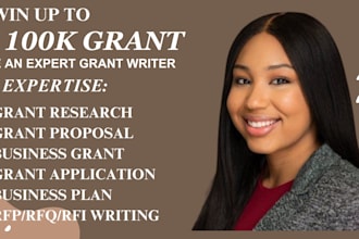 grant writing, proposal, research,application professional with nonprofit 501c3
