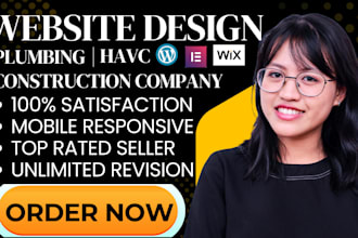 construction website roofing website plumbing website contractor website hvac