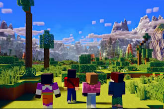 make minecraft animation, trailer, music videos, machinima, gameplays