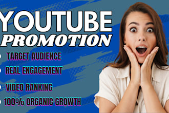 do organic youtube video promotion for channel growth and increased subscribers